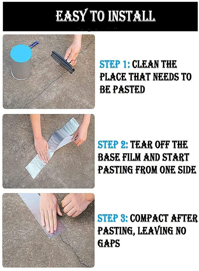 Naughty angels PVC Rubberized Water Leakage Seal Tape Waterproof Flex Tape for Seal Leakage Super Strong Adhesive Tape for Water Tank Sink Sealant for Gaps Pack of 1 - Image 5